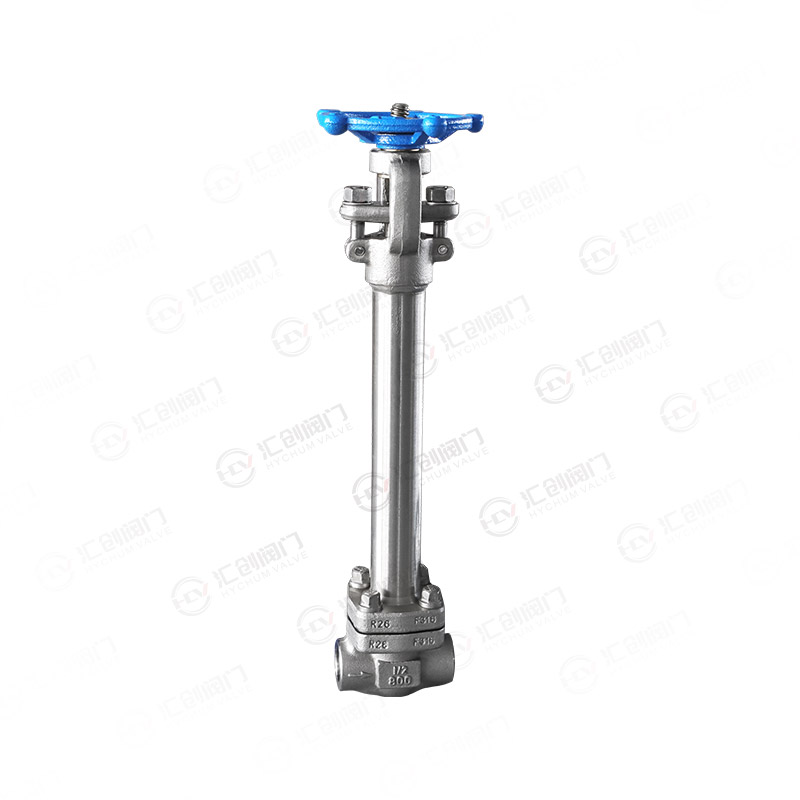 Forged steel low-temperature butt welding gate valve