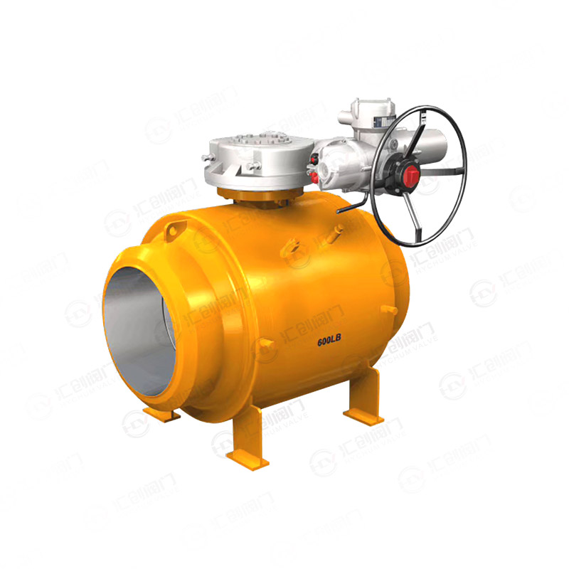 Electric all-welded ball valve