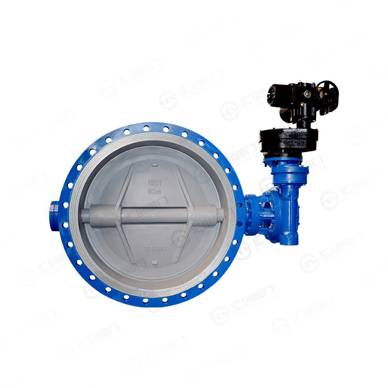 Electric flange butterfly valve