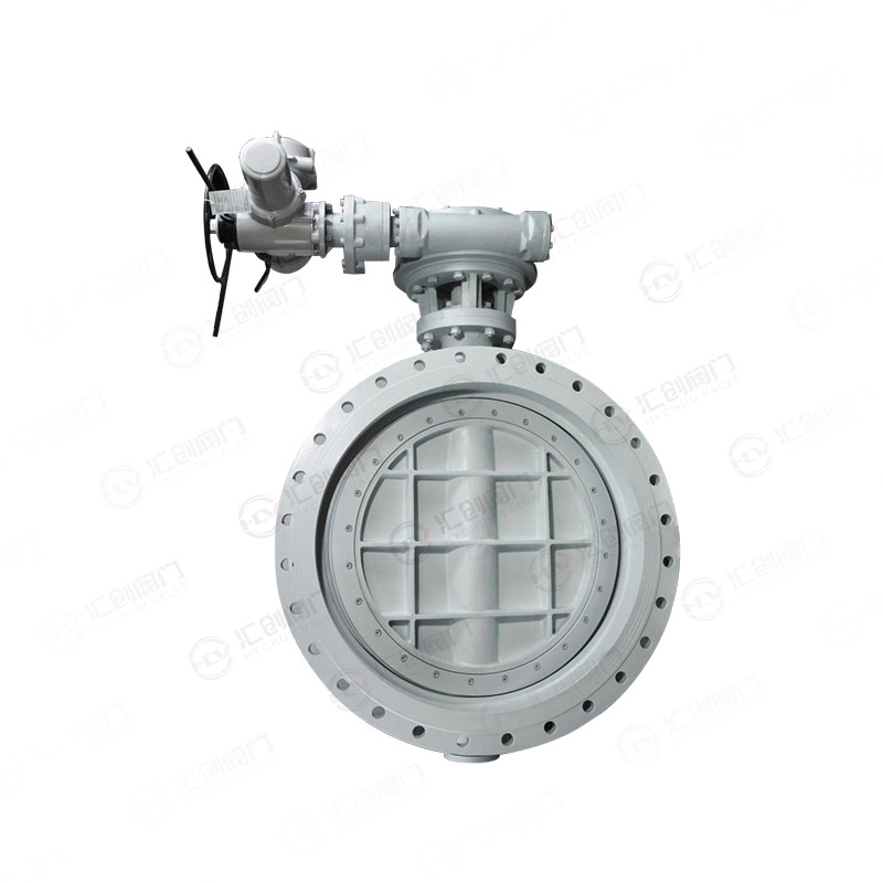 Electric flange butterfly valve